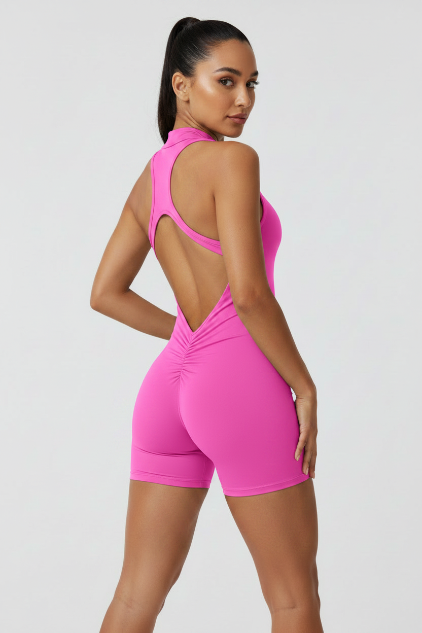 Women active romper gym activewear