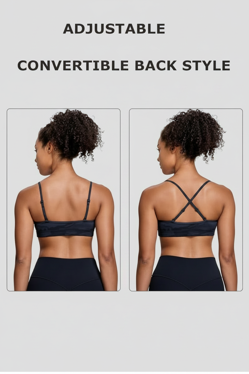 Bonnie Collection Butterluxe V-Neck Sports Bra