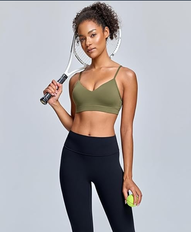 Bonnie Collection Butterluxe V-Neck Sports Bra