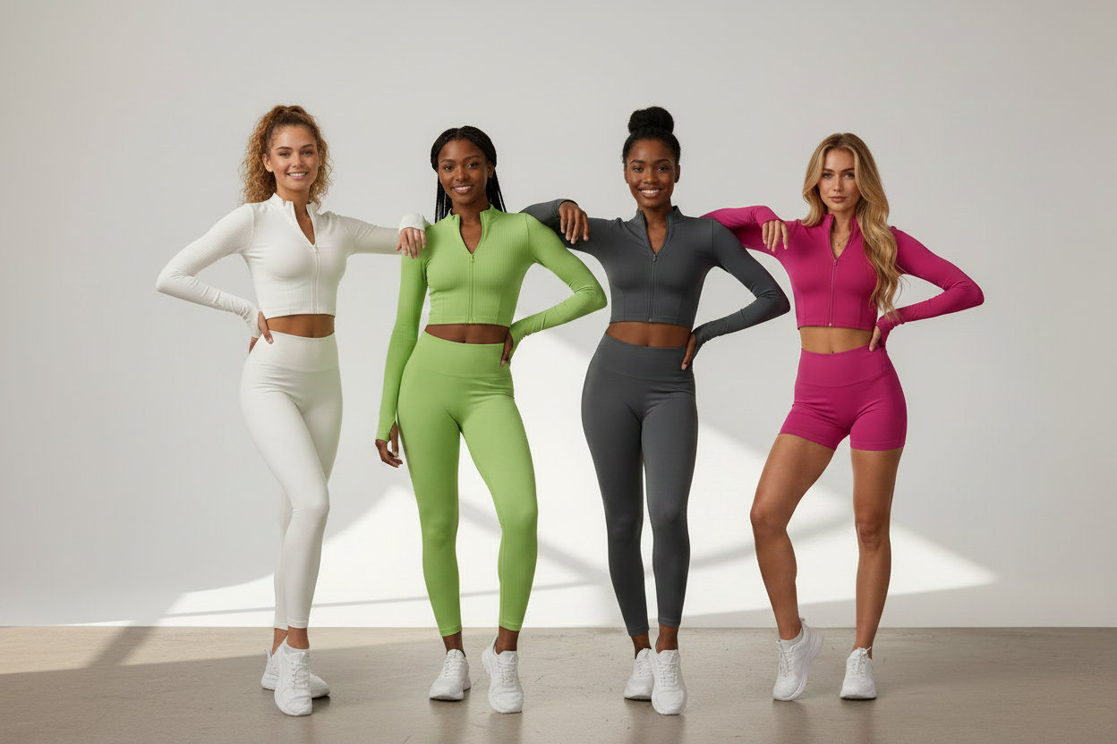 Bonnie Collection Active Full-Zip Top